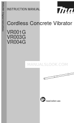 Makita VR004G Manuale di istruzioni