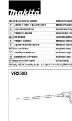 Makita VR250D Manuale di istruzioni