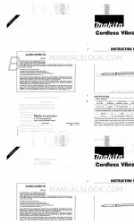 Makita VR250DA Manuale di istruzioni