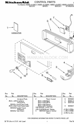 KitchenAid KBMS1454SBL0 Parça Listesi