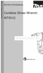 Makita WT001G Manuale di istruzioni