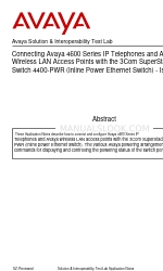 Avaya 4600 Series Подключение