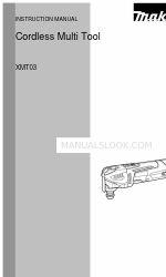 Makita xmt03 Manual de instrucciones