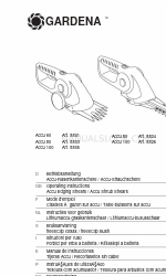 Gardena Accu 60 Instrukcja obsługi