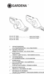 Gardena Accu 60 Gebruiksaanwijzing