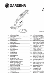 Gardena AccuCut Li 9850 Manuel d'utilisation