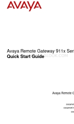 Avaya 9110 Quick Start Manual