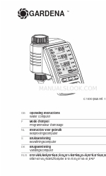 Gardena C 1030 plus Instrukcja obsługi