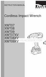 Makita XWT07 Manual de instrucciones