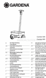 Gardena Comfort 500 Manual Petunjuk Perakitan