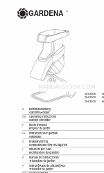 Gardena GH 2000 Operating Instructions Manual