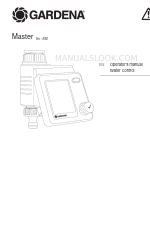 Gardena Master Operator's Manual