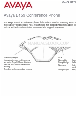 Avaya B159 Series Quick Reference Manual