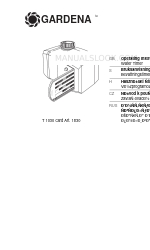 Gardena T 1030 card Руководство по эксплуатации