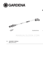 Gardena TCS 20/18V P4A Benutzerhandbuch