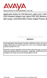 Avaya DCP 9408 Notas de aplicación