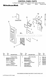 KitchenAid KHHS179LBT5 Manual Suku Cadang