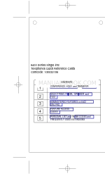 Avaya Definity 6402 Коротка довідкова картка