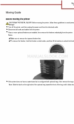 Lexmark MS710 Series Handbuch für Umzüge