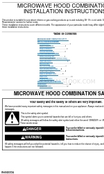 KitchenAid KHMC1857BSP Manual de instruções de instalação