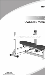 Cosco Fitness CSB-120i Instrukcja obsługi