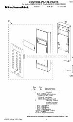 KitchenAid KHMS1850SBL0 Daftar Bagian