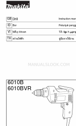 Makita 6010B Instruction Manual