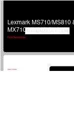 Lexmark MS810 Series Краткое руководство