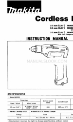 Makita 6010D Інструкція з експлуатації