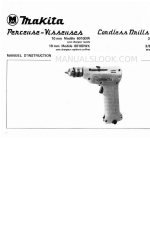 Makita 6010DW Instruction Manual