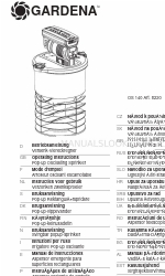 Gardena OS 140 Kullanım Talimatları Kılavuzu