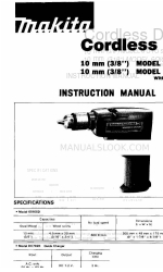 Makita 6010SD Manuel d'instruction