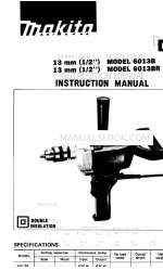 Makita 6013B Manual de instruções