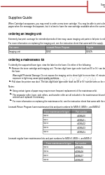 Lexmark MS810de Supplies Manual