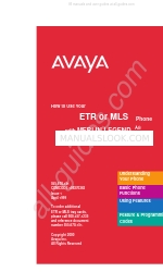 Avaya ETR Manual