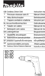 Makita 6017D Інструкція з експлуатації