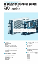 Cosel AEA600F-24 Manuale