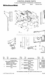 KitchenAid KHMS2056SBL0 Parts List