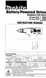 Makita 601D Руководство по эксплуатации