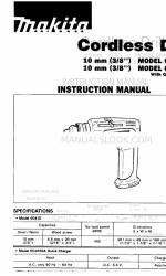 Makita 6041D Gebruiksaanwijzing