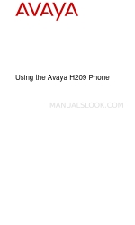 Avaya H209 Handmatig gebruiken