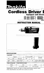 Makita 60921 Manual de instrucciones