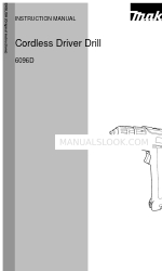 Makita 6096D Manuale di istruzioni