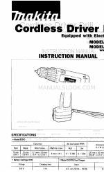 Makita 6201D Manual de instrucciones