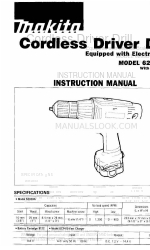 Makita 6203DWAE Kullanım Kılavuzu