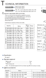 Makita 6217DWDE Technical Information