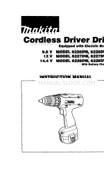 Makita 6226DW Інструкція з експлуатації