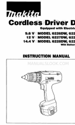 Makita 6226DW Gebrauchsanweisung