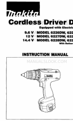 Makita 6226DW Інструкція з експлуатації