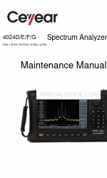 Ceyear 4024 Series Manual de manutenção